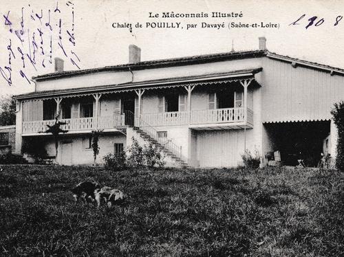 Chalet Pouilly en 1914